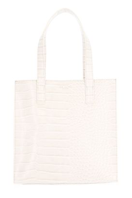 Ted Baker Wenonaa Croc Effect Icon Bag S Ivory Ted Baker Wenonaa Croc Effect Icon Bag S Ivory
