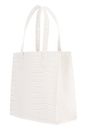Ted Baker Wenonaa Croc Effect Icon Bag S Ivory