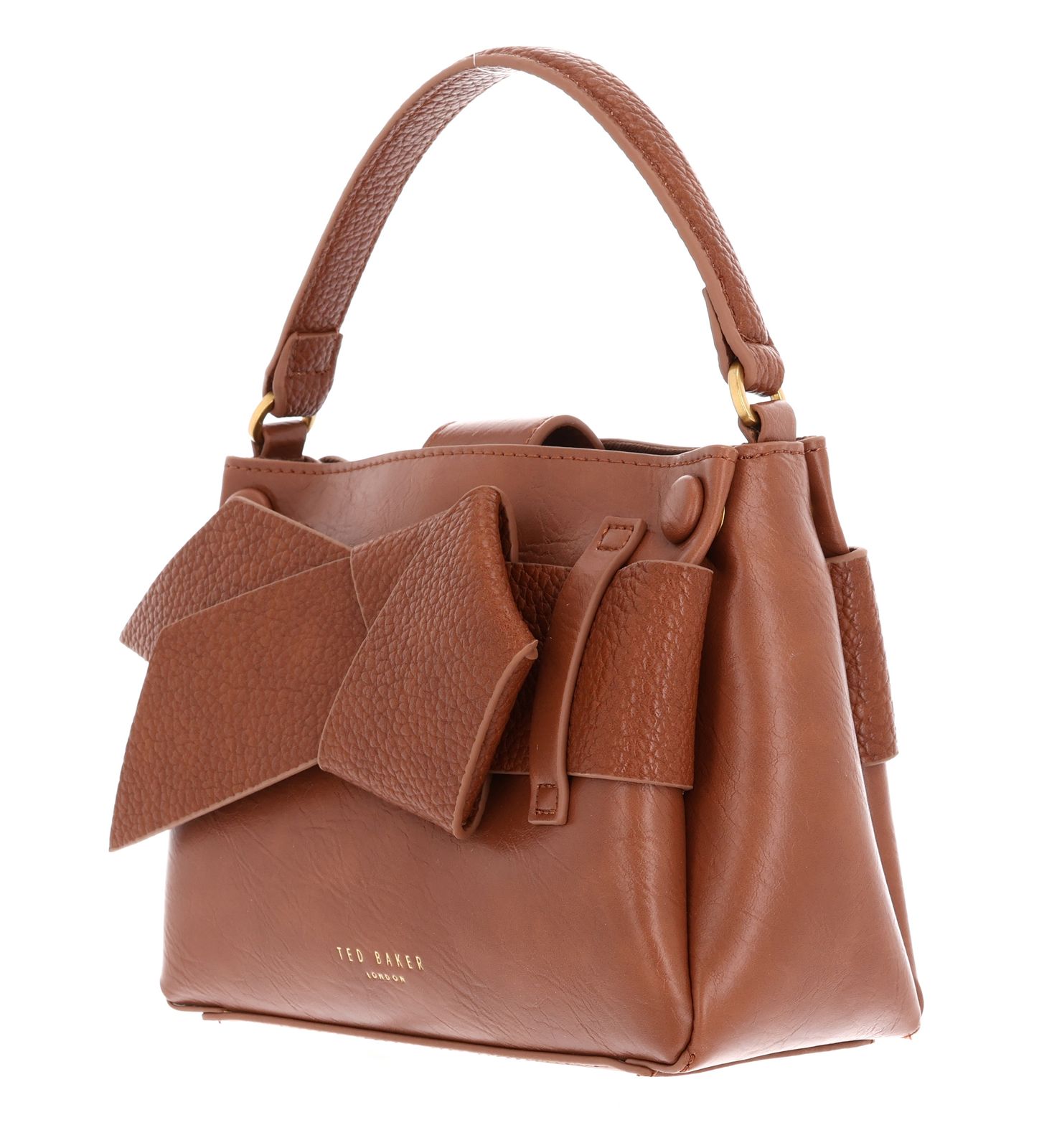 Ted Baker Ssansa Knot Bow Mini Top Handle Bag Tan Ted Baker Ssansa Knot Bow Mini Top Handle Bag Tan