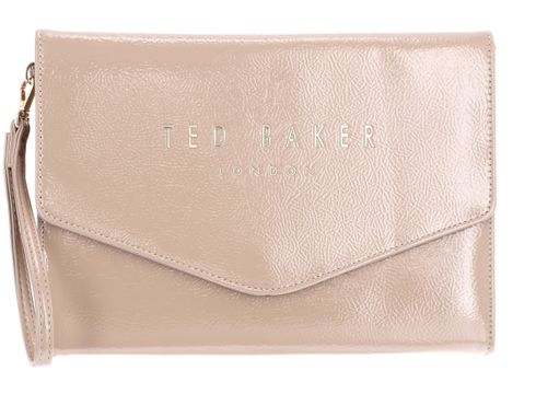 Ted Baker Crinkie Crinkle Icon Pouch Stone