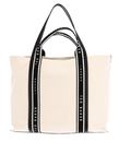 Ted Baker Laurine Canvas Webbing Detail Large Shopper Natural Ted Baker Laurine Canvas Webbing Detail Large Shopper Natural