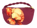 Ted Baker Isli Satin Statement Hardware Printed Hobo Bag Wine Ted Baker Isli Satin Statement Hardware Printed Hobo Bag Wine