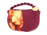 Ted Baker Isli Satin Statement Hardware Printed Hobo Bag Wine Ted Baker Isli Satin Statement Hardware Printed Hobo Bag Wine