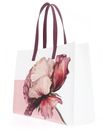 Ted Baker Shelien Printed Flower Extra Large Icon Bag XL Ivory