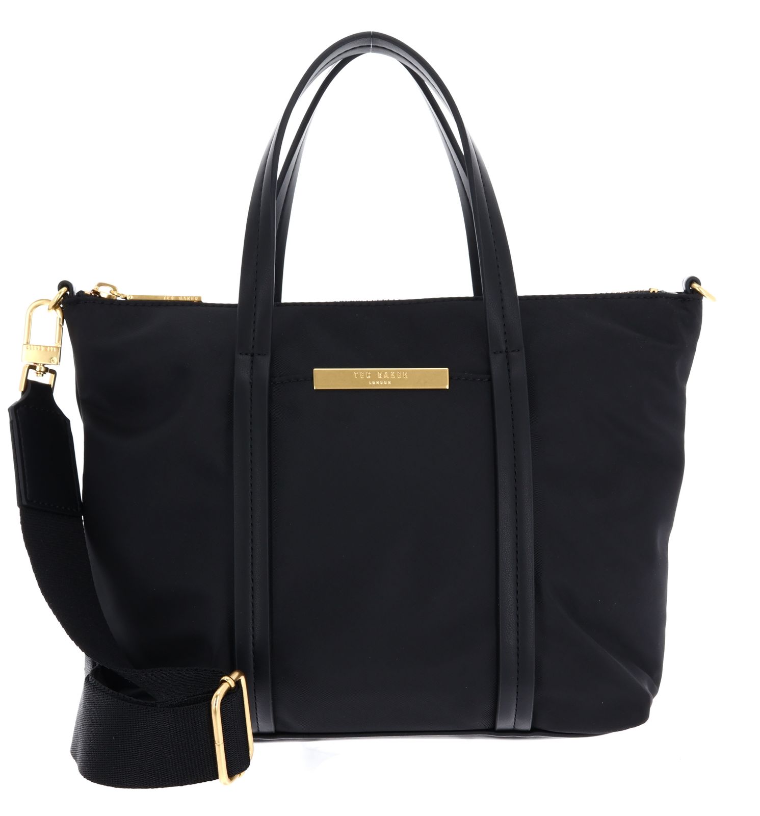 Ted Baker Nykkie Nylon Mini Crossbody Tote Bag Black
