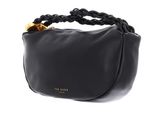 Ted Baker Islah Leather Statement Hardware Medium Hobo Bag Black Ted Baker Islah Leather Statement Hardware Medium Hobo Bag Black
