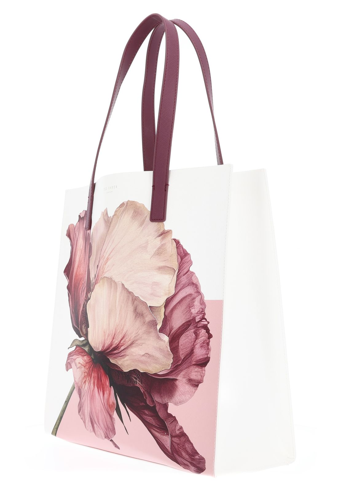 Ted Baker Shilva Printed Flower Medium Icon Bag Ivory Ted Baker Shilva Printed Flower Medium Icon Bag Ivory