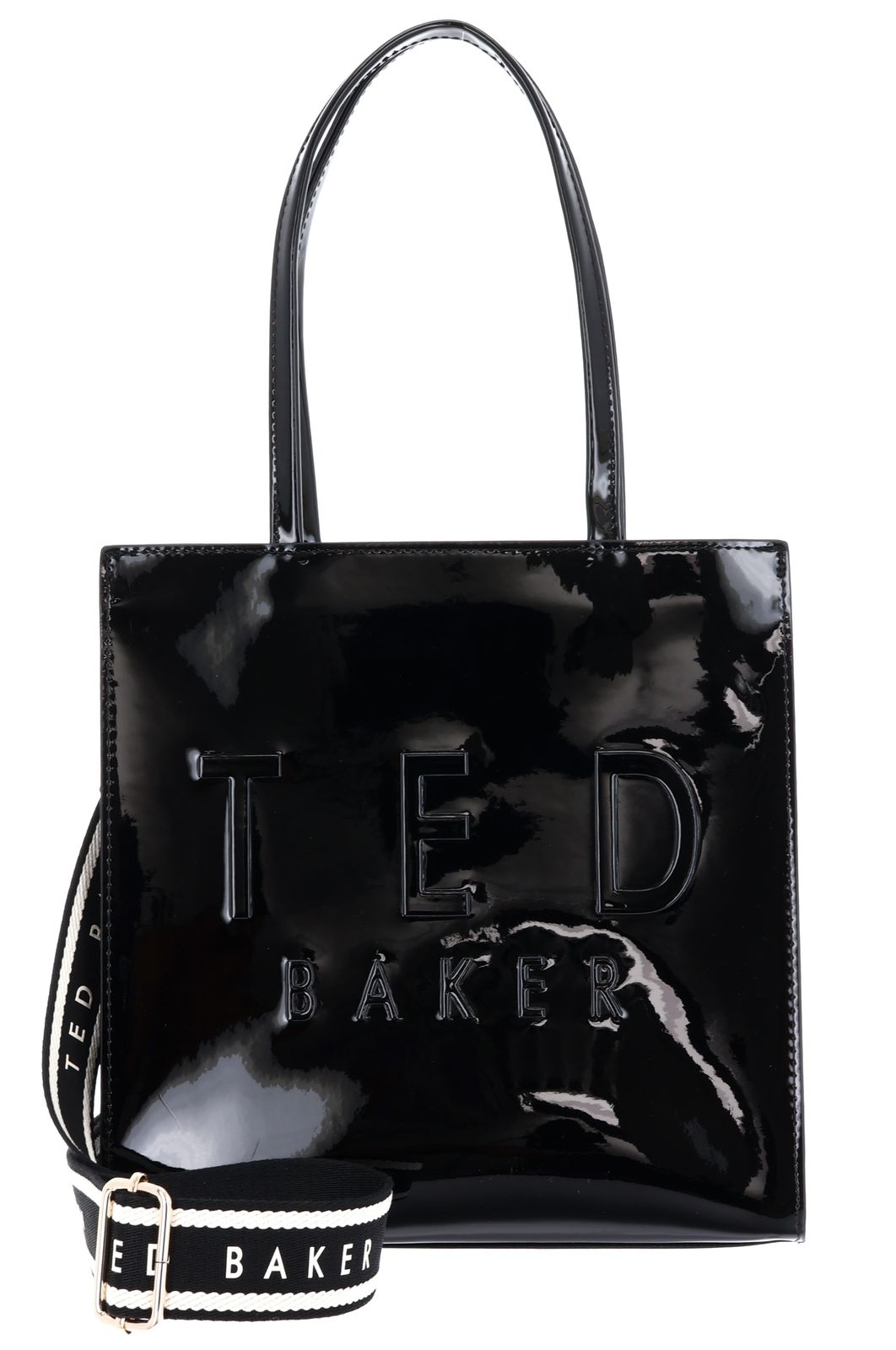 Ted Baker Iconica Webbing Small Icon Bag S Black