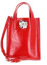 Ted Baker Roseem Rose Detail Crinkle Small Bag Red