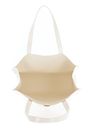Ted Baker Rosenni Rose Detail Crinkle Large Tote Bag L Ivory