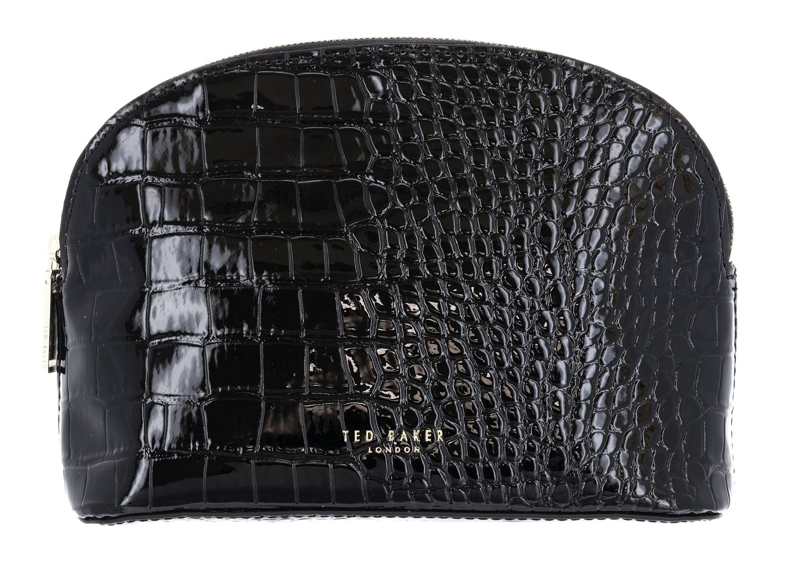 Ted Baker Nicco Croc Effect Washbag Black