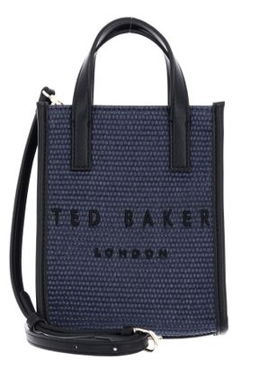 Ted Baker PaulII Faux Raffia Mini Icon Bag Navy Ted Baker PaulII Faux Raffia Mini Icon Bag Navy