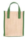 Ted Baker PaulII Faux Raffia Mini Icon Bag Green