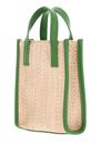 Ted Baker PaulII Faux Raffia Mini Icon Bag Green