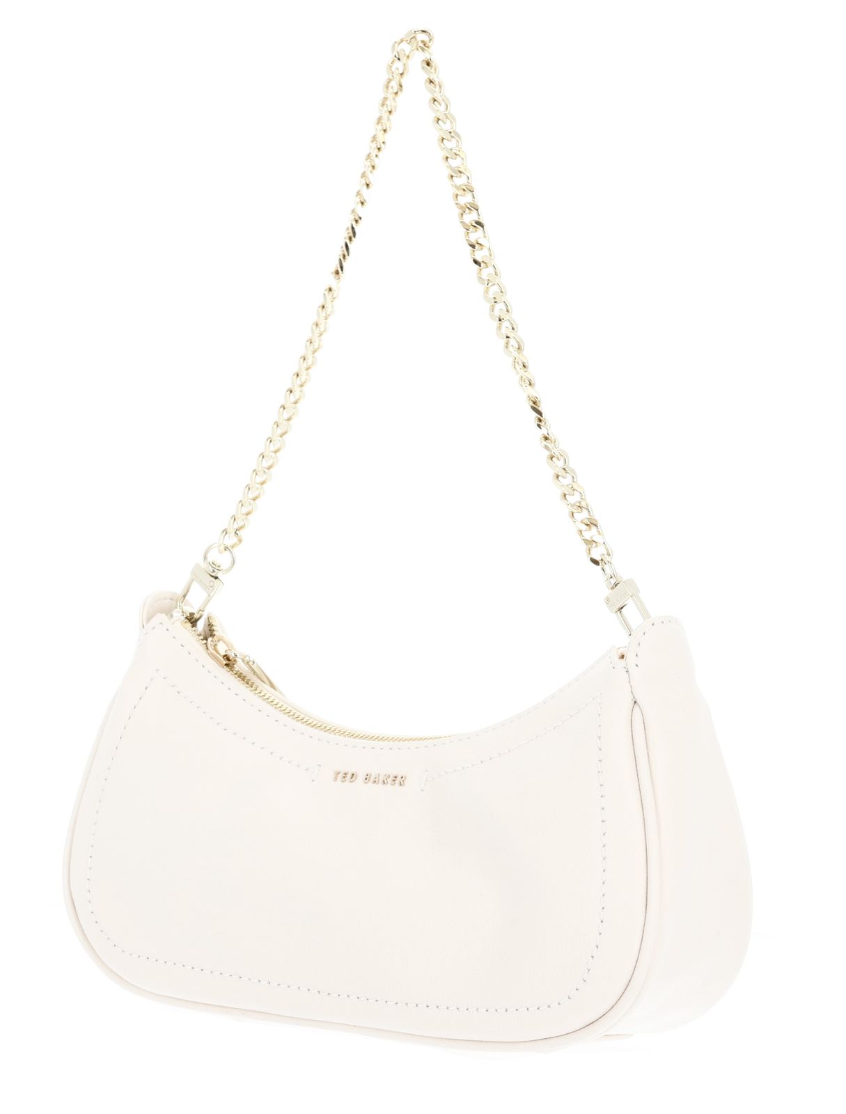 Ted Baker Laarna Webbing Leather Shoulder Bag S Ivory Ted Baker Laarna Webbing Leather Shoulder Bag S Ivory