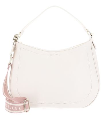Ted Baker Lyshia Webbing Leather Hobo Bag L Ivory Ted Baker Lyshia Webbing Leather Hobo Bag L Ivory