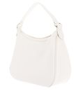 Ted Baker Lyshia Webbing Leather Hobo Bag L Ivory
