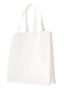 Ted Baker Wenella Croc Effect Large Icon Bag L Ivory