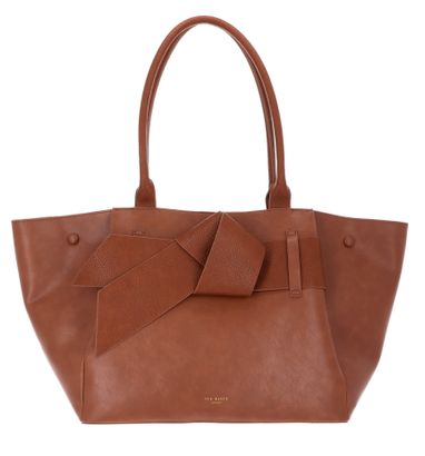 Ted Baker Sophian Knot Bow Extra Large Tote XL Tan Ted Baker Sophian Knot Bow Extra Large Tote XL Tan