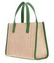 Ted Baker Paolina Faux Raffia Small Icon Bag Green