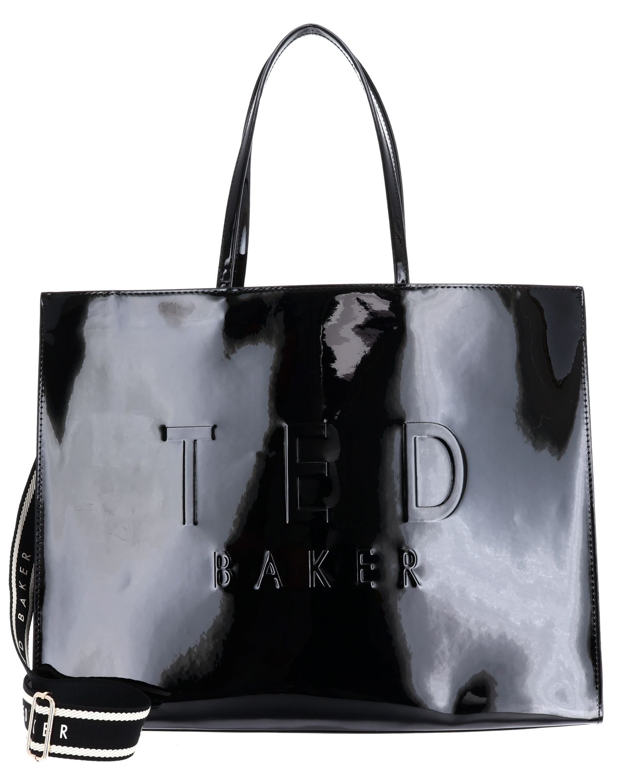 Ted Baker Iconna Webbing Extra Large Icon Bag XL Black