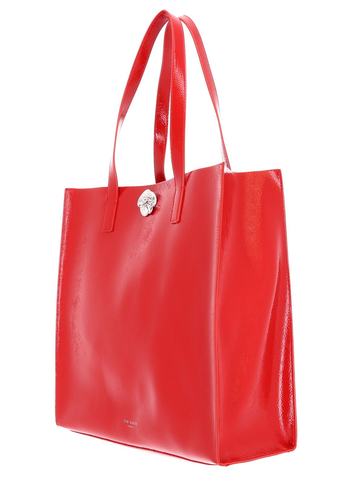 Ted Baker Rosenni Rose Detail Crinkle Large Tote Bag L Red Ted Baker Rosenni Rose Detail Crinkle Large Tote Bag L Red