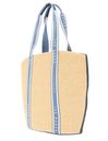 Ted Baker Raffia Webbing Detail Raffia Large Tote Bag Blue