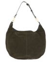 Ted Baker Amylisa Slouchy Hobo Suede Shoulder Bag Dk - Green