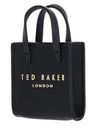 Ted Baker Iccon Mini Ted Icon Bag Charm Black