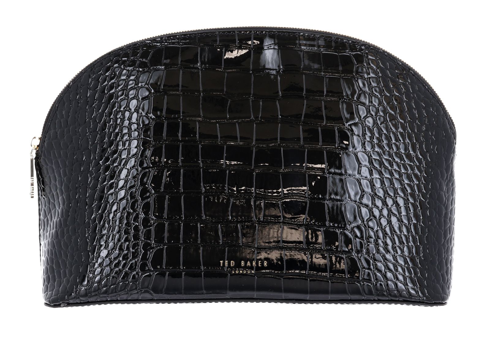Ted Baker Valoris Croc Effect Large Washbag Black