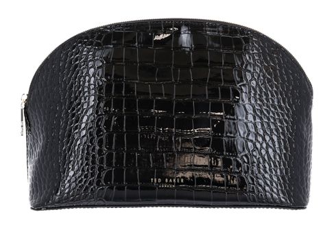 Ted Baker Valoris Croc Effect Large Washbag Black Ted Baker Valoris Croc Effect Large Washbag Black