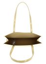 Ted Baker Crinell Elongated Crinkle Icon Bag Yellow