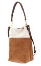 Ted Baker sorien Woven Handle Medium Bucket Bag S Tan