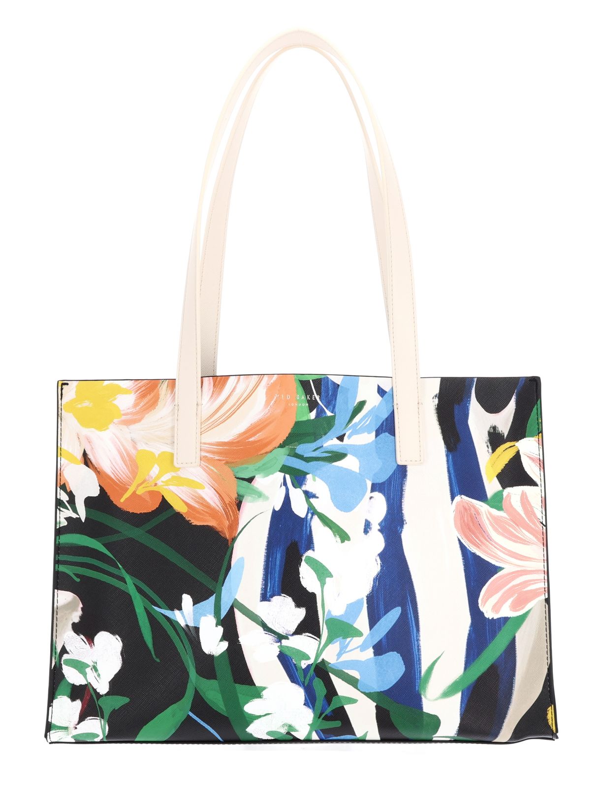 Ted Baker Boumina Floral Bouquet Printed Elongated Icon Bag Multicol