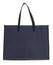 Ted Baker Pallmer Faux Raffia Large Icon Bag Navy