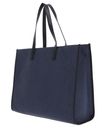 Ted Baker Pallmer Faux Raffia Large Icon Bag Navy