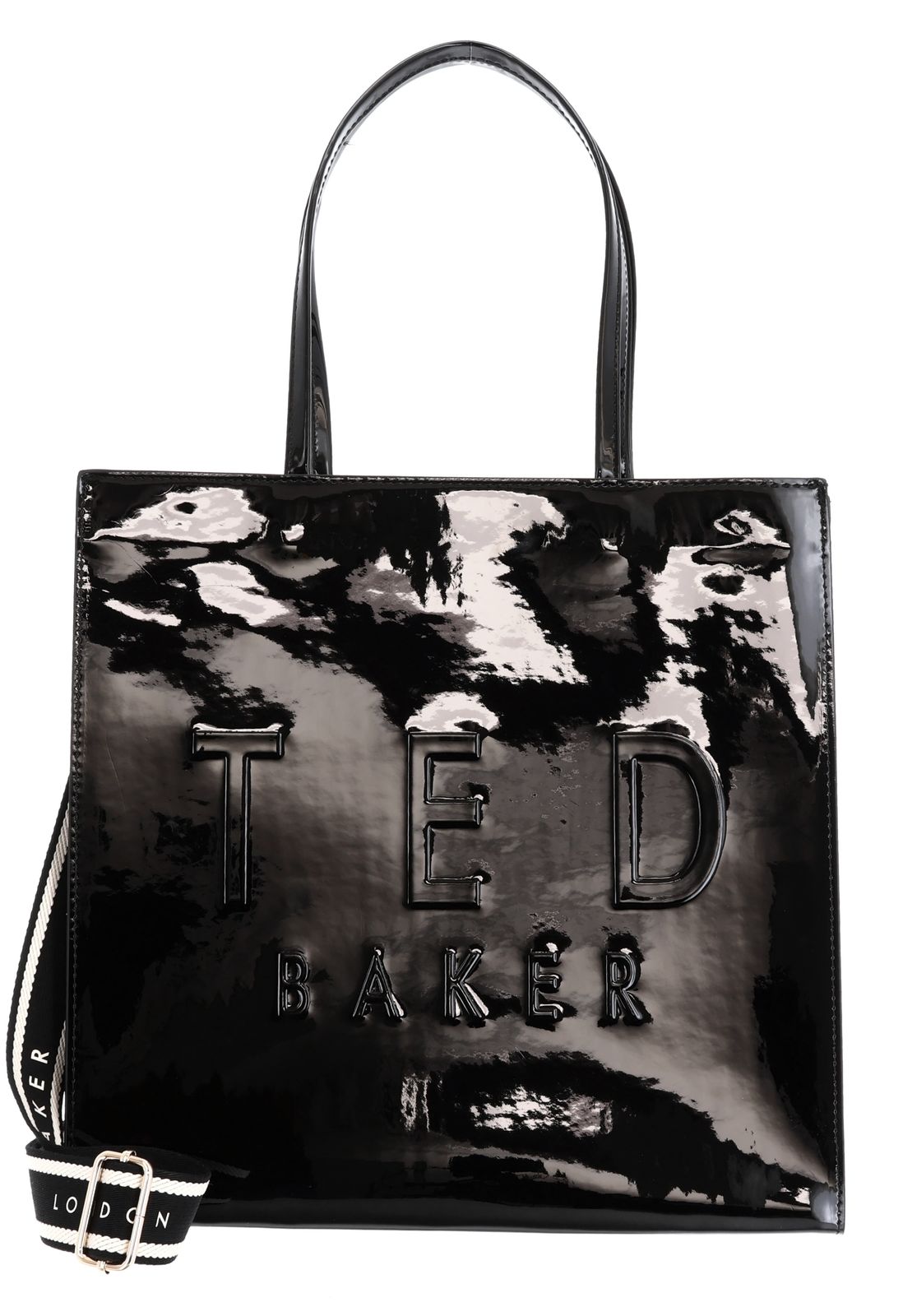 Ted Baker Iconny Webbing Large Icon Bag L Black