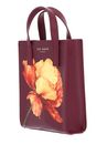 Ted Baker Shilee Printed Flower Mini Icon Bag Wine