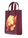 Ted Baker Shilee Printed Flower Mini Icon Bag Wine