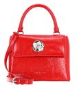 Ted Baker Roseau Rose Detail Mini Top Crinkle Bag Red Ted Baker Roseau Rose Detail Mini Top Crinkle Bag Red