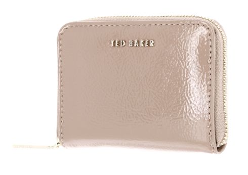 Ted Baker Crinnie Crinkle Icon Small Zip Around Purse Stone