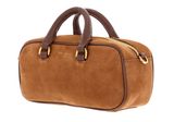 Ted Baker Shayia Elongated Suede Boxy Top Handle Bag Brown Ted Baker Shayia Elongated Suede Boxy Top Handle Bag Brown
