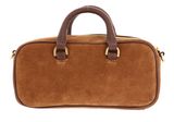 Ted Baker Shayia Elongated Suede Boxy Top Handle Bag Brown Ted Baker Shayia Elongated Suede Boxy Top Handle Bag Brown