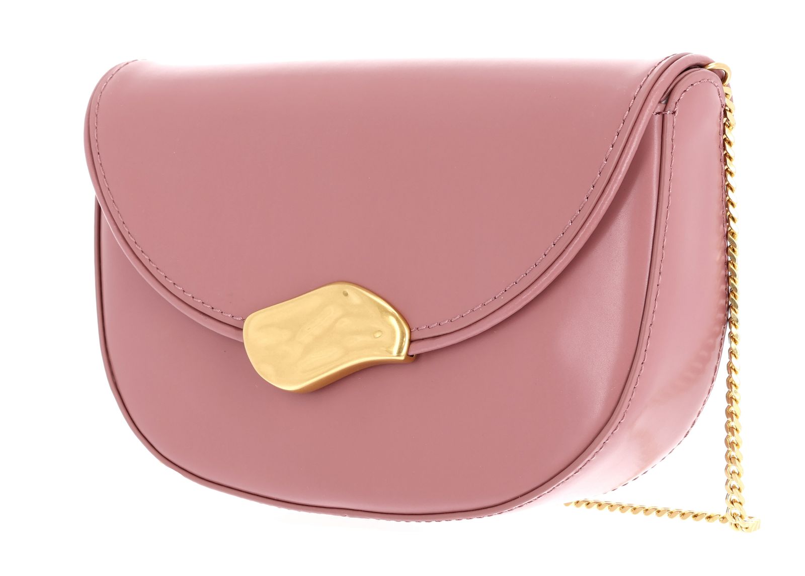 Ted Baker Ddalie Leather Statement Hardware Clutch Dusky - Pink Ted Baker Ddalie Leather Statement Hardware Clutch Dusky - Pink