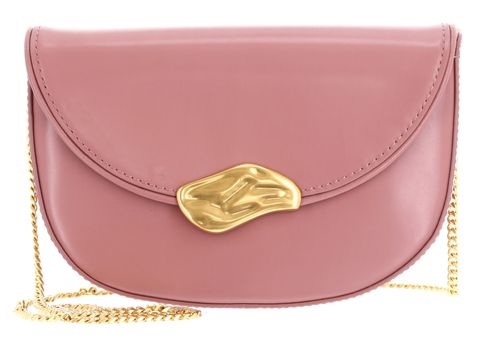 Ted Baker Ddalie Leather Statement Hardware Clutch Dusky - Pink