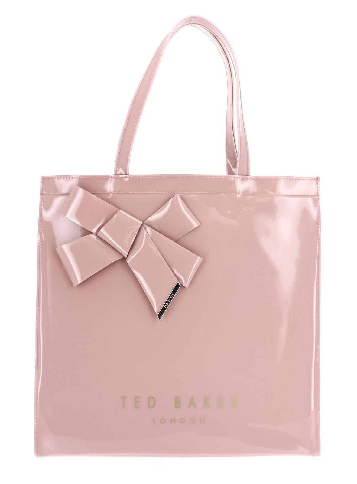 Ted Baker Niconna Bow Detail Large Icon Bag L Pl - Pink