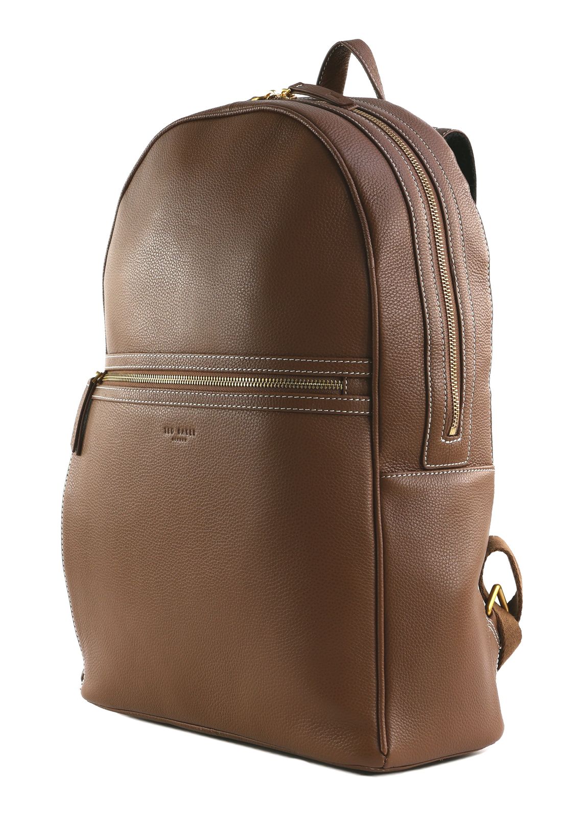 Ted Baker Silvio Pebbled Leather Backpack Tan Ted Baker Silvio Pebbled Leather Backpack Tan