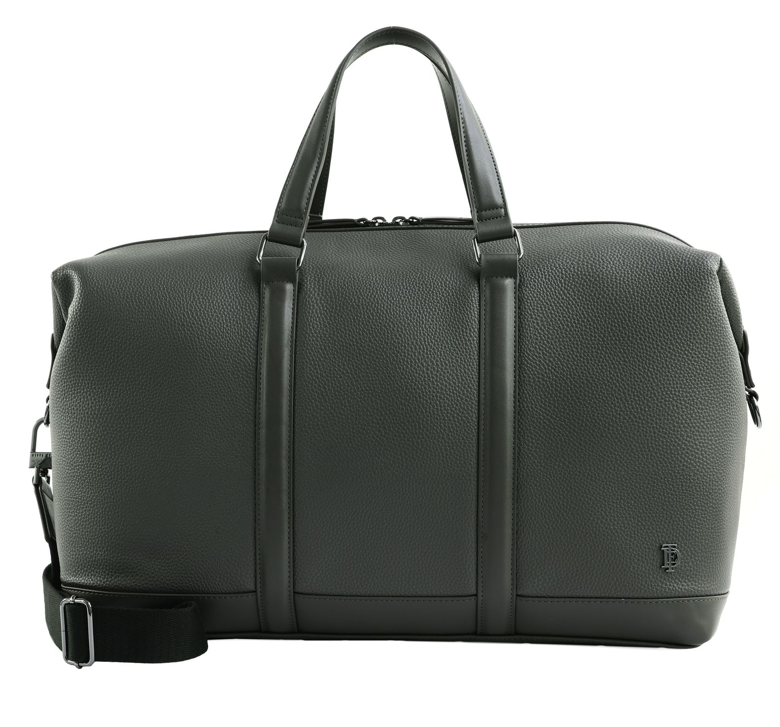 Ted Baker Paiden Pebbled PU Holdall Charcoal