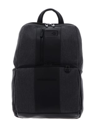 PIQUADRO Brief Computer Backpack Grigio / Nero PIQUADRO Brief Computer Backpack Grigio / Nero