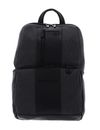 PIQUADRO Brief Computer Backpack Grigio / Nero PIQUADRO Brief Computer Backpack Grigio / Nero